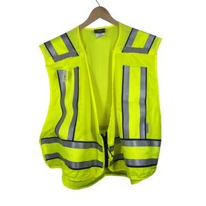 Flying Cross Vis-Mat High Visibility Safety Vest Yellow 3XL F1 71500 NEW